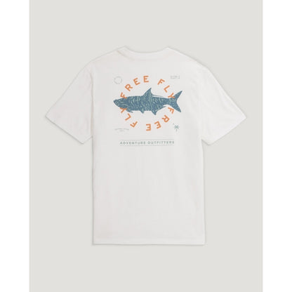 Free Fly Apparel Target Species Pocket Tee Bright White