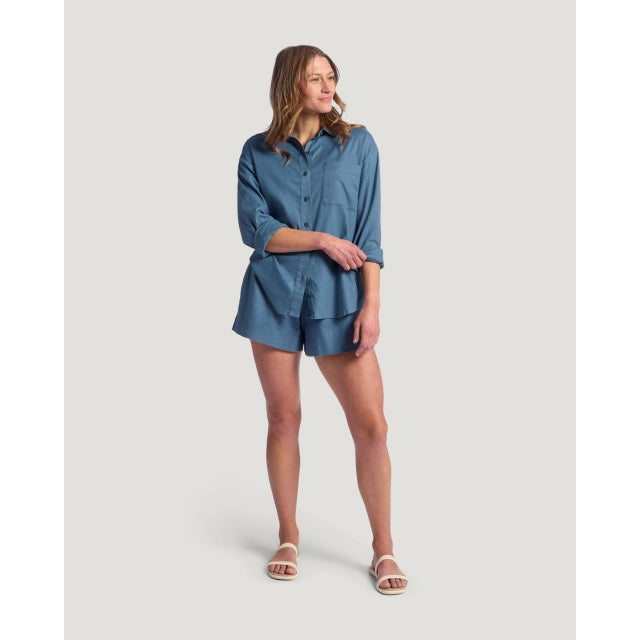 Free Fly Apparel Sullivan's Shirt Pacific Blue