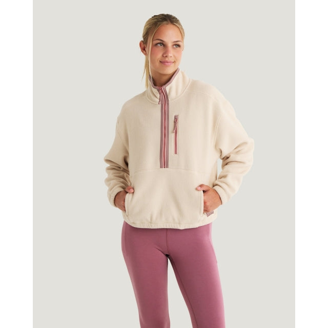 Free Fly Apparel Ashridge Fleece Half Zip French Oak