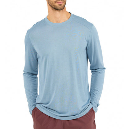 Mens Bamboo Lightweight Long Sleeve Free Fly