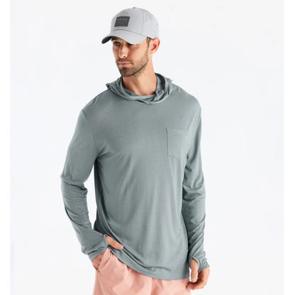 Mens Bamboo Lightweight Long Sleeve Free Fly