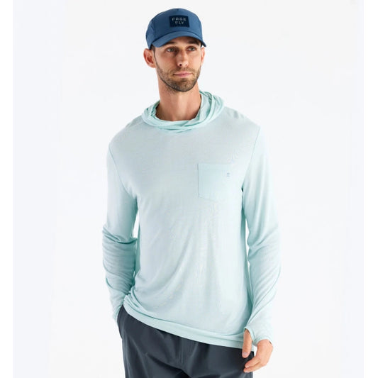 Free Fly Bamboo Lightweight Hoodie Glacier