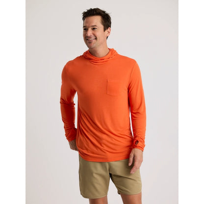 Free Fly Apparel Bamboo Lightweight Hoodie Tigerlily