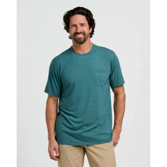 Mens Bamboo Flex Pocket Tee Free Fly Apparel