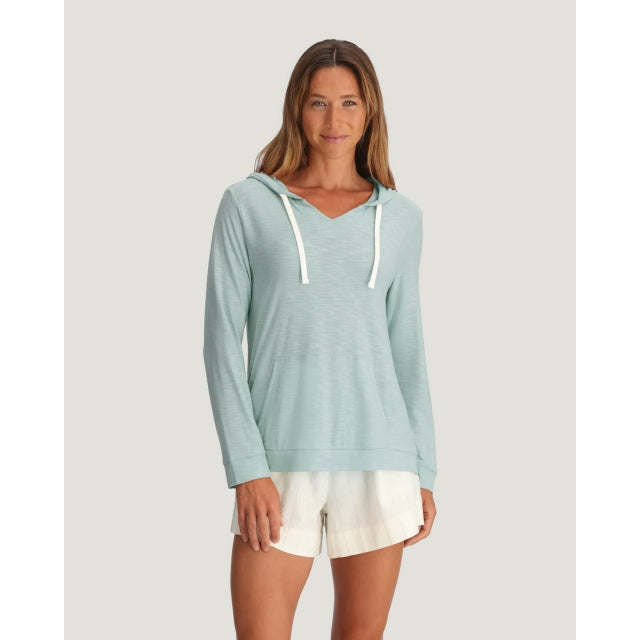 Womens Bamboo Slub Hoodie Free Fly Apparel