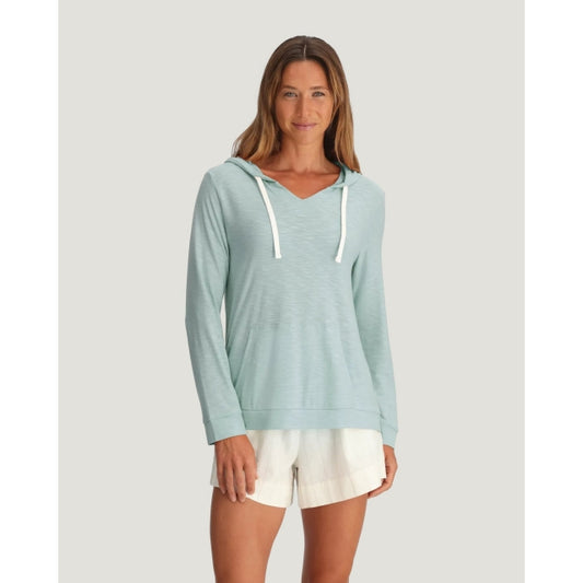 Womens Bamboo Slub Hoodie Free Fly Apparel