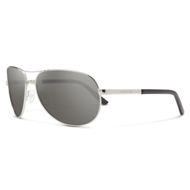 Suncloud Optics Aviator SILVER POLARIZED GRAY