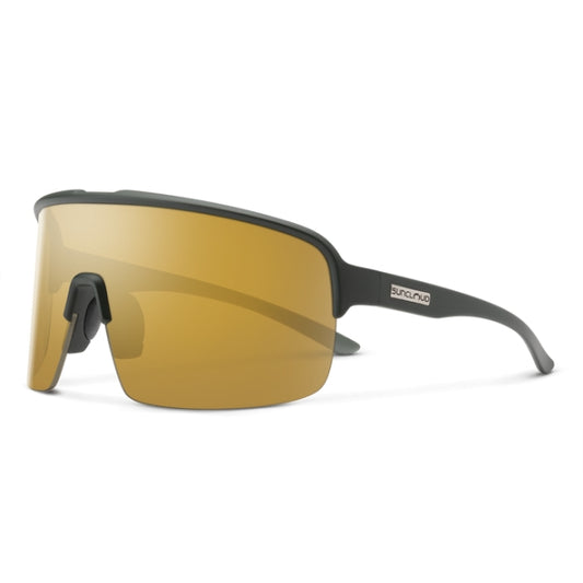 Suncloud Optics Amplify Matte Olive - Polarized Sienna Mirror