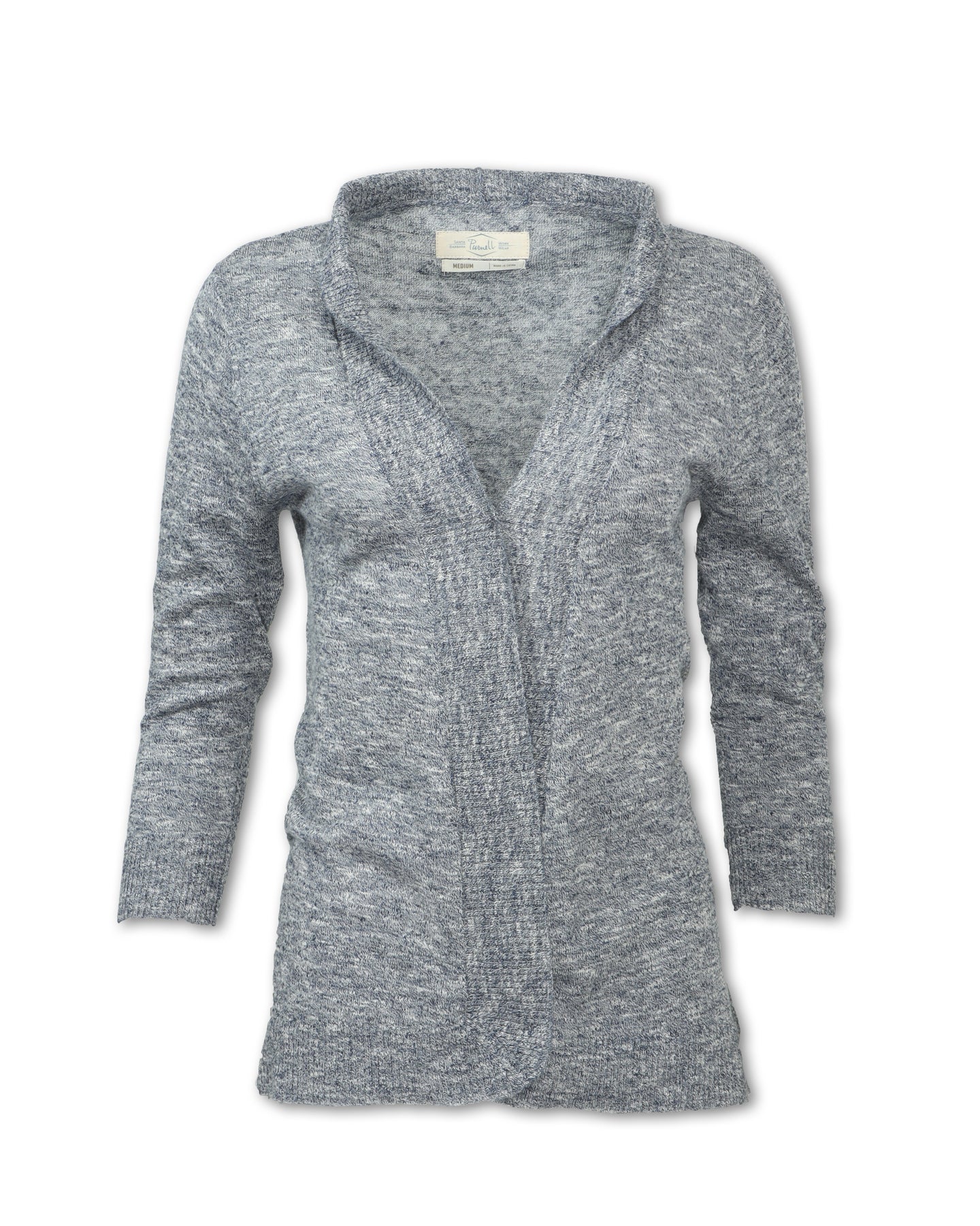 W MELANGE KNIT CARDIGAN