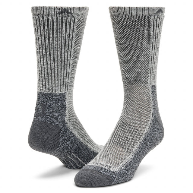 Wigwam Cool Lite Hiker Crew Sock GREY/CHARCOAL