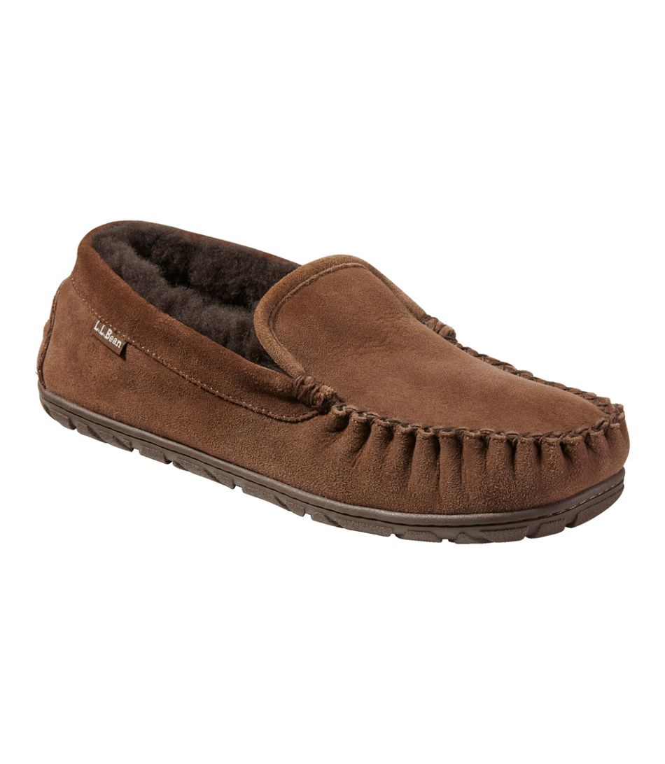 Ll Bean Mens Wicked Good Slipper Venetian Chocolate Brown