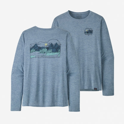 Mens L/s Cap Cool Daily Graphic Shirt - Lands Patagonia