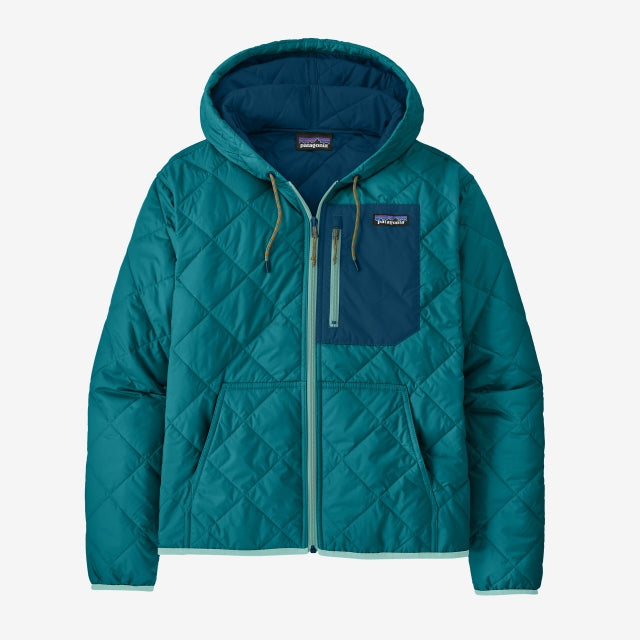 Womens Diamond Quilted Bomber Hoody Patagonia