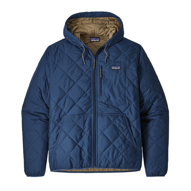 Mens Diamond Quilted Bomber Hoody Patagonia