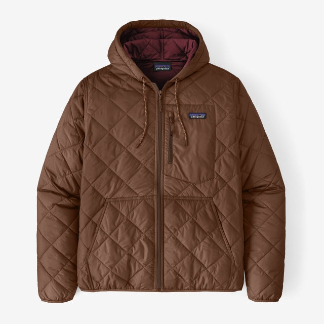Mens Diamond Quilted Bomber Hoody Patagonia