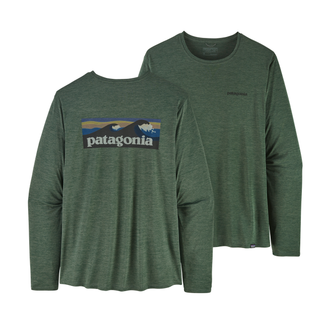 Mens L/s Cap Cool Daily Graphic Shirt Patagonia