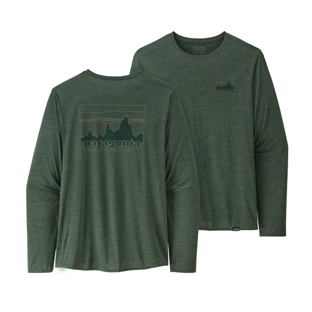 Mens L/s Cap Cool Daily Graphic Shirt Patagonia