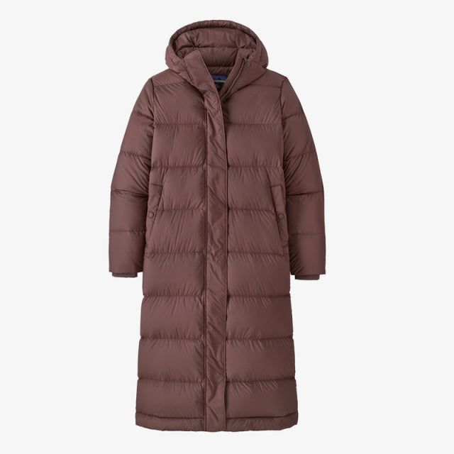 Womens Silent Down Long Parka Patagonia