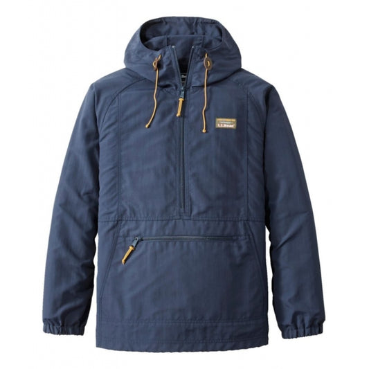 Ll Bean Brand Mountain Classic Anorak Regular Nautical Navy