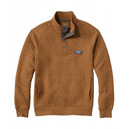 Mens Bean's Quilted Sweatshirt Regular Ll Bean