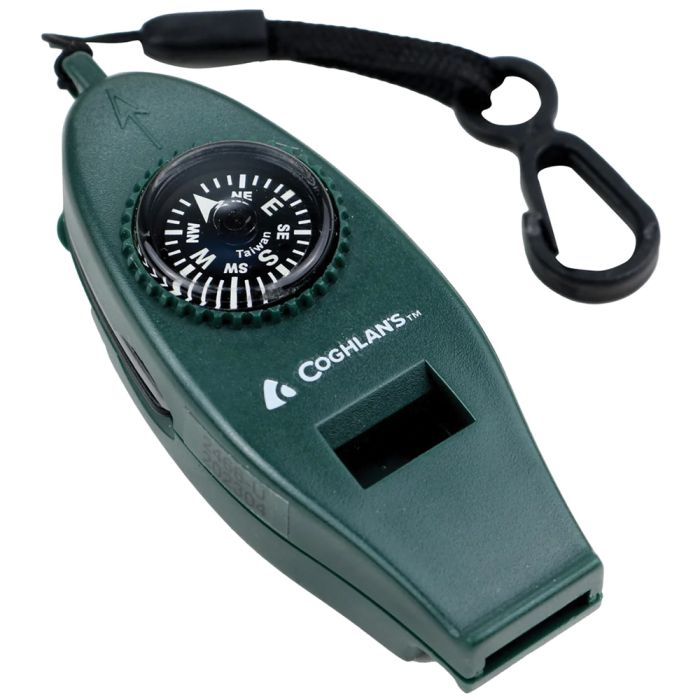 SIX FUNCTION WHISTLE GREEN