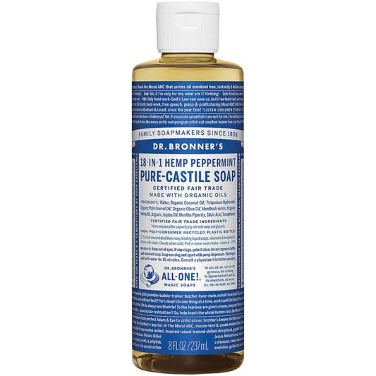 Liberty Mountain Dr. Bronner's Liquid Soap Peppermint 8 Oz