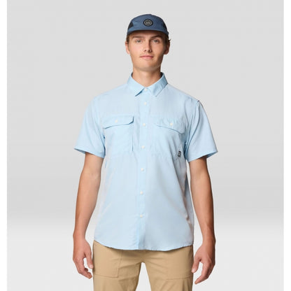 Mountain Hardwear Canyon Short Sleeve Blue Chambray