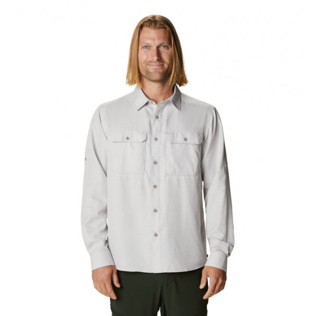 Mountain Hardwear M Canyon Long Sleeve Shirt Light Dunes