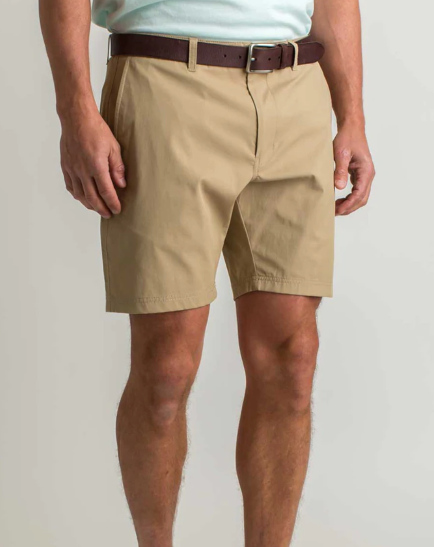 Duckhead M 8in Harbor Performance Short KHAKI