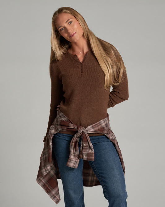 W Vesper Henley Sweater