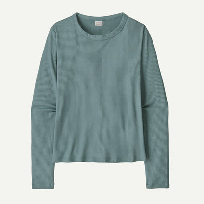 W's L/S Rib Knit Top