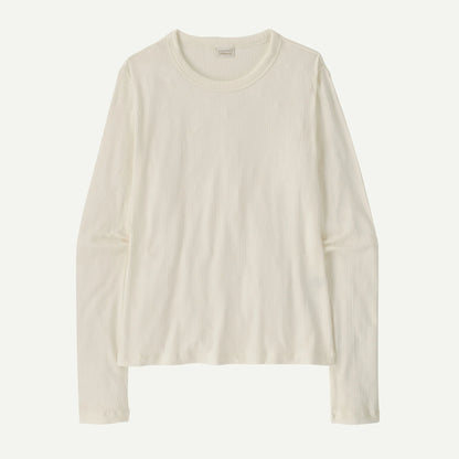 W's L/S Rib Knit Top