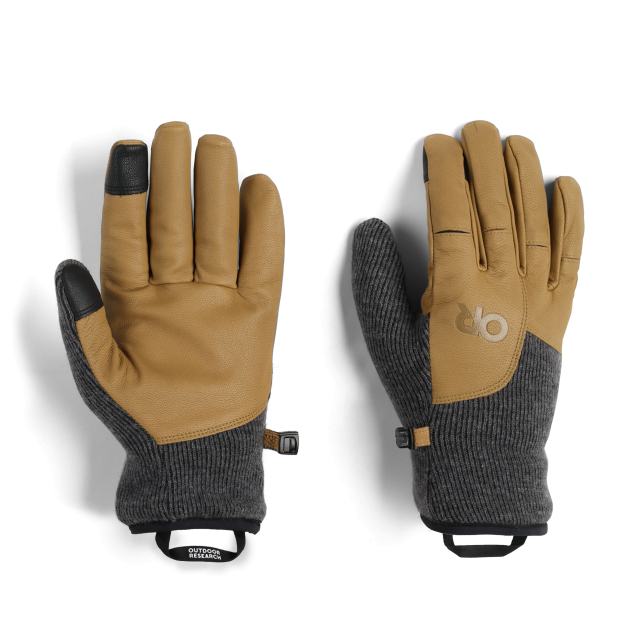 Outdoor Research Flurry Driving Gloves Charcoal