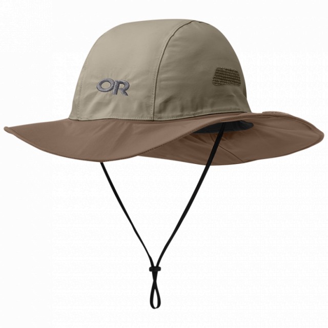 Outdoor Research Seattle Rain Hat Khaki/java