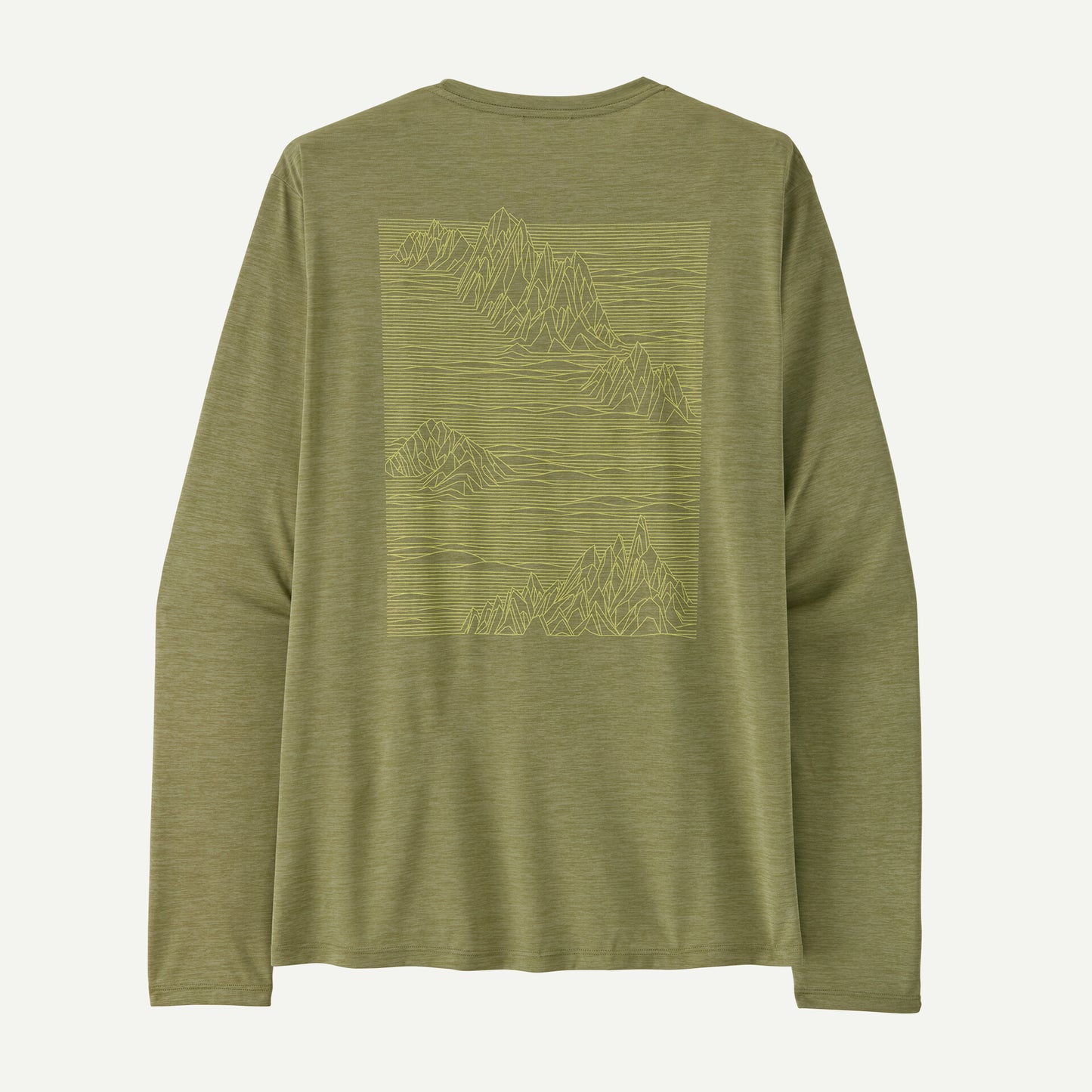 Mens Long Sleeved Capilene Cool Daily Shirt