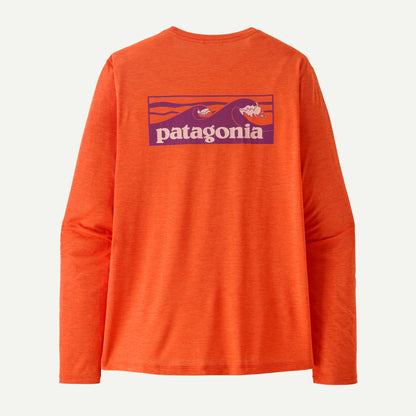 M's L/S Cap Cool Daily Shirt - Boardshort Logo