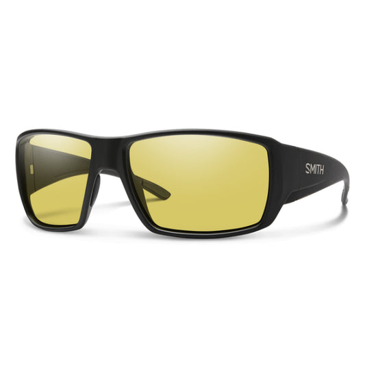 Smith Optics Guide's Choice - Matte Black || Chromapop Glass Polarized Low Light Yellow