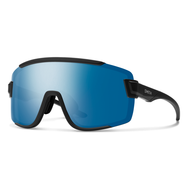 Smith Optics Wildcat Matte Black - ChromaPop Polarized Blue Mirror