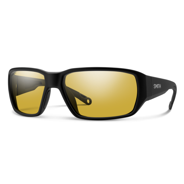 Smith Optics Hookset - Matte Black | Chromapop Glass Polarized Low Light Yellow