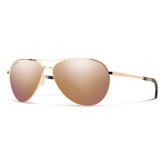 Smith Optics Langley 2 Rose Gold - ChromaPop Polarized Rose Gold Mirror