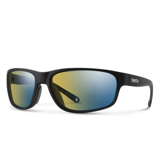 Smith Optics Redding 2 Matte Black - ChromaPop Glass Polarchromic Yellow Blue Mirror