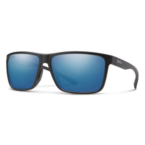 Matte Black - ChromaPop Glass Polarized Blue Mirror