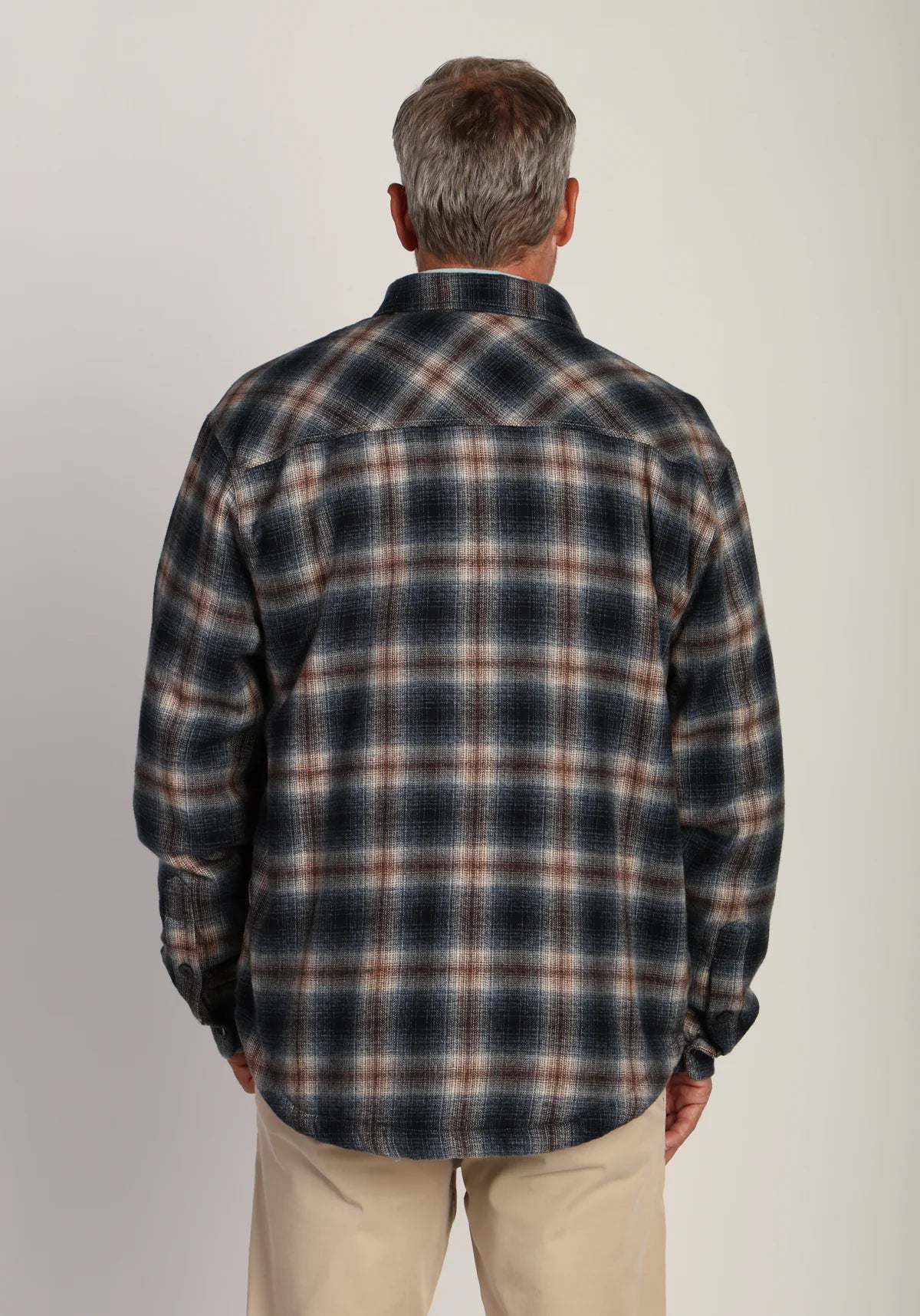 M MAVERICK PLAID SHRT JCKT