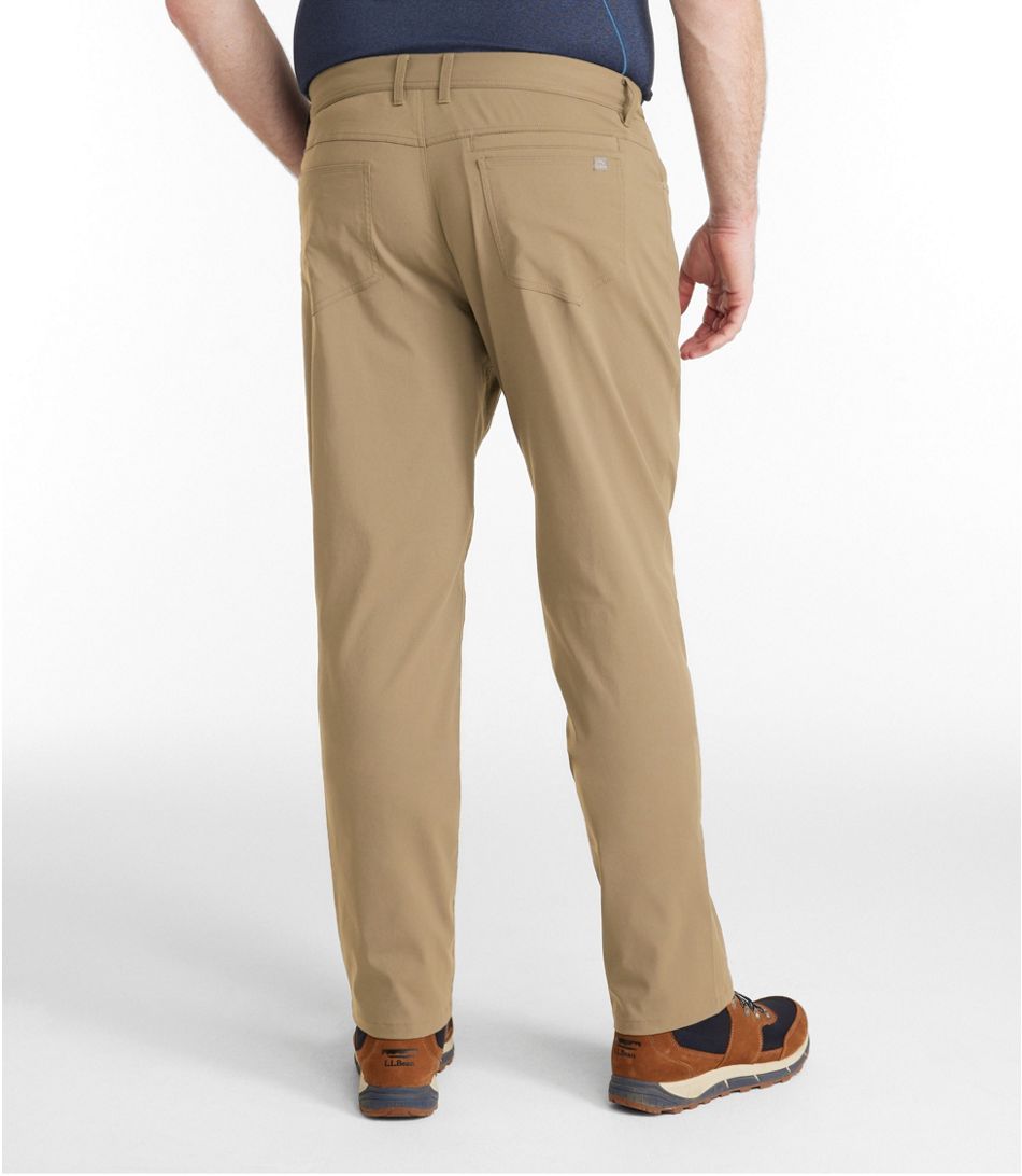 Ll Bean Mens Venturestretch 5-pocket Pant Standard Fit Straight Leg Lined 34" Ins