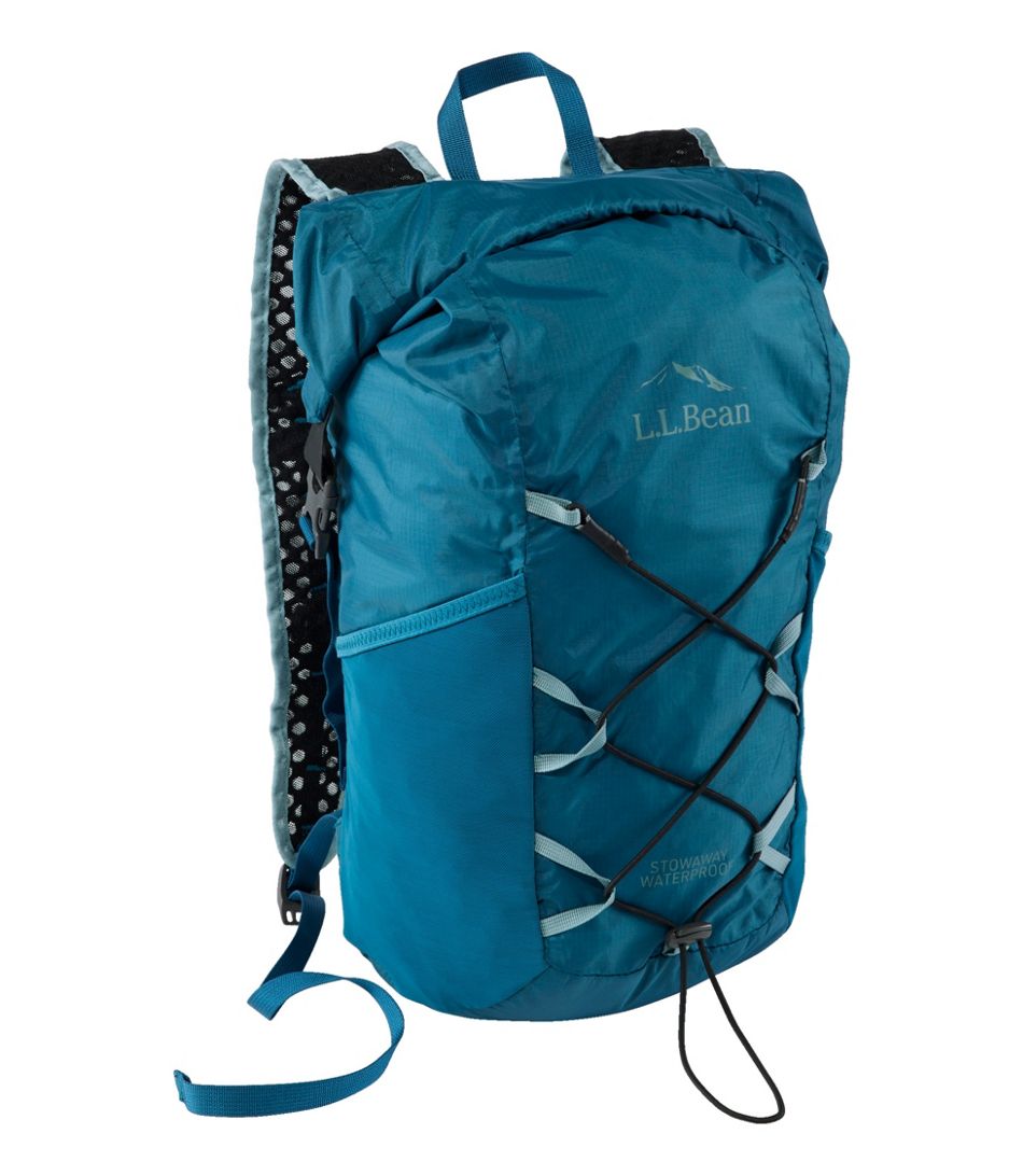 Ll Bean Stowaway Waterproof Pack Mallard Teal