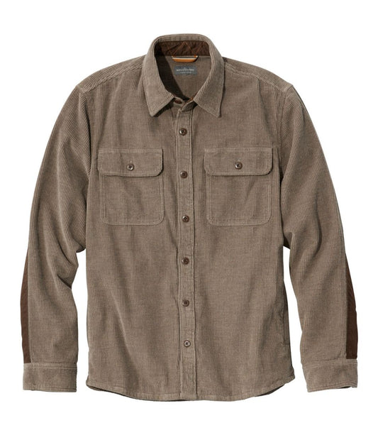 Ll Bean Mens Cord Workshirt Regular