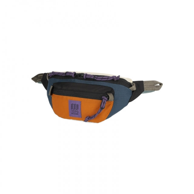 Topo Designs Mountain Waist Pack Pond Blue/Spice