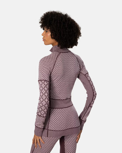 W Smekker Half Zip Base Layer - 100% Merino Wool