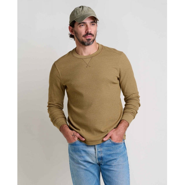 Toad & Co M Framer Ii Ls Crew Honey Brown