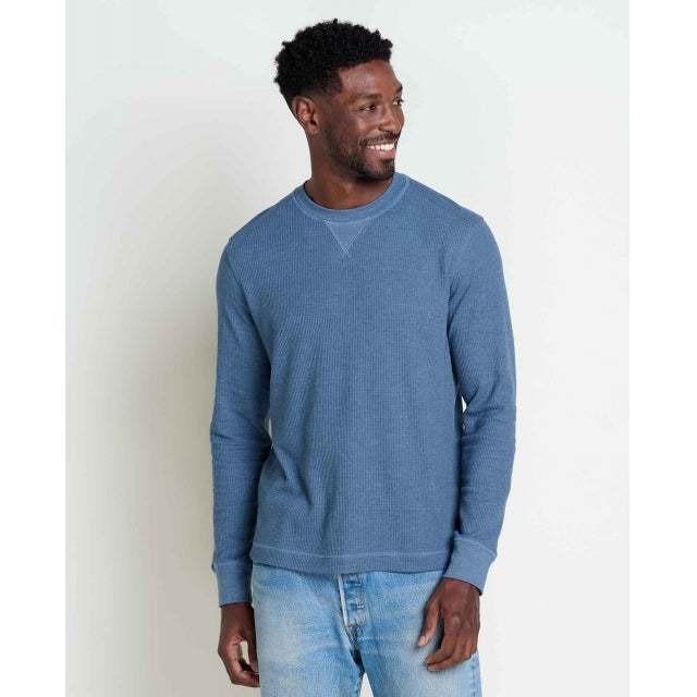 Toad & Co M Framer Ii Ls Crew Pacific Blue